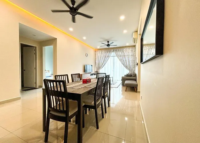 Ha-Ah⁴ Home@Nearby Ioi Resort,3Br W Balcony